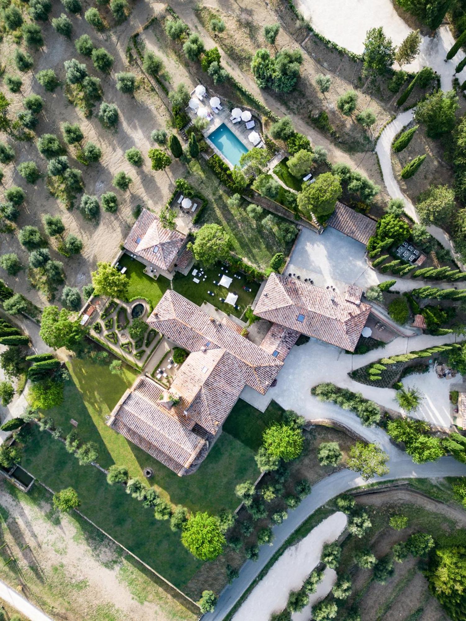 Pieve Aldina Relais & Chateaux Radda in Chianti Buitenkant foto
